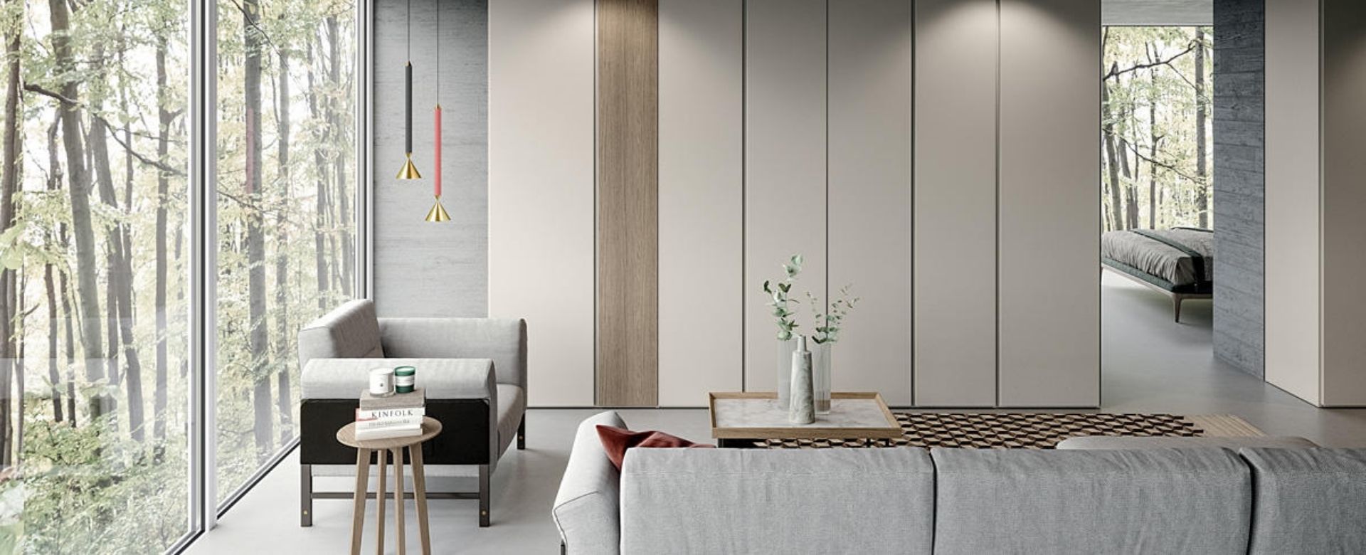 Tecno Italian Wardrobe Cabinet 03