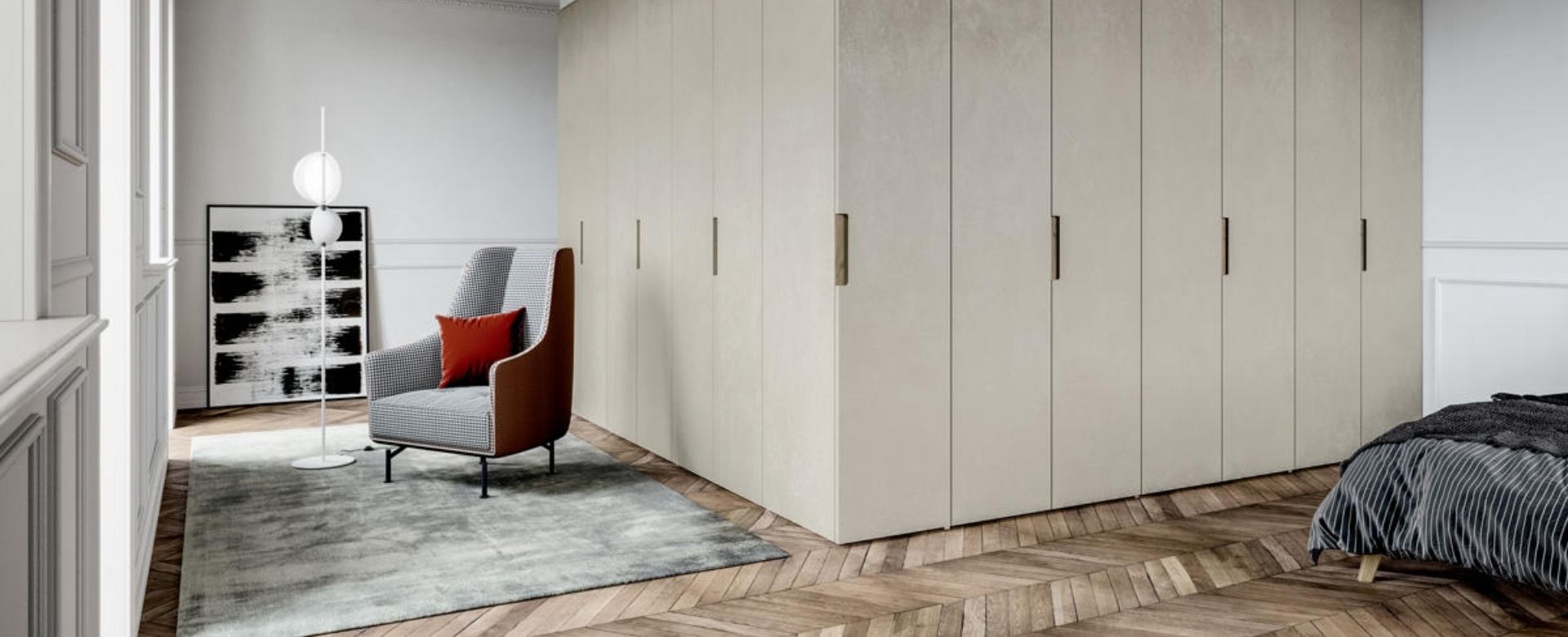 Arco Italian Wardrobe Cabinet 2